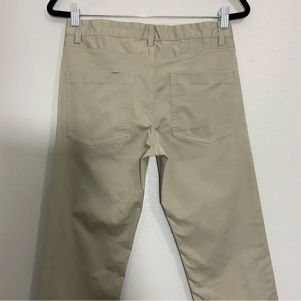 Theory Men’s Haydin Writer Straight Leg Cotton Button Fly Pants Size 29